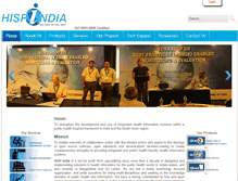 Tablet Screenshot of hispindia.org